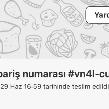 Küflü Sipariş Ve Yetersiz İade Süreci Mağduriyeti