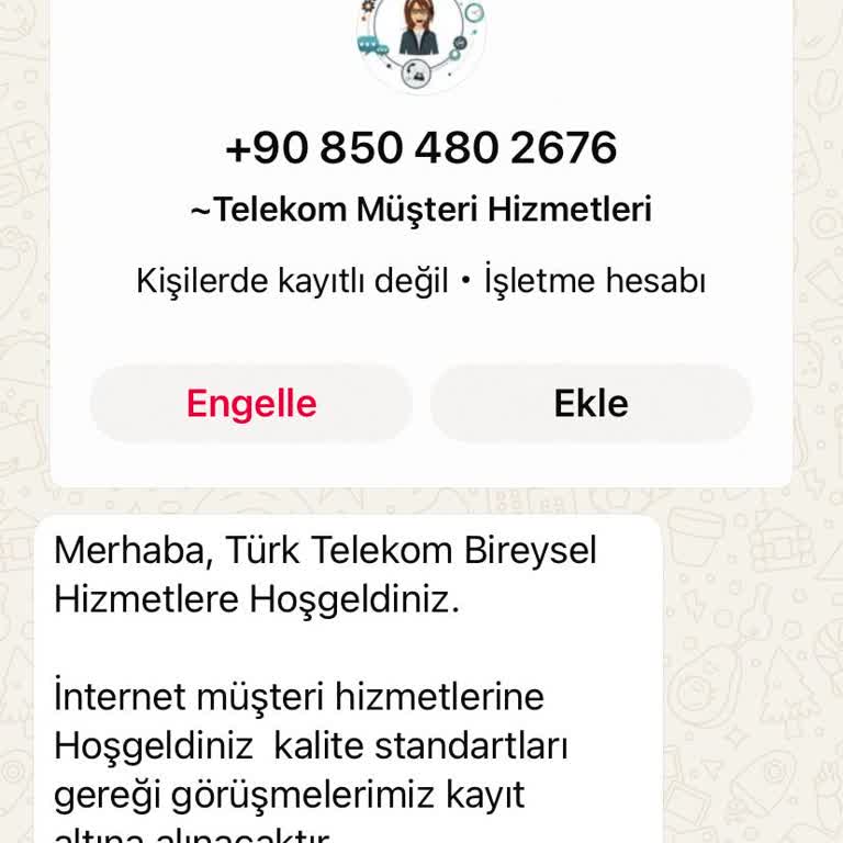 Sahte Müşteri Hizmetleriyle Mağduriyet Yaşadım