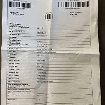 Media Markt Garanti Ve Servis Sürecinde Yaşanan Mağduriyet