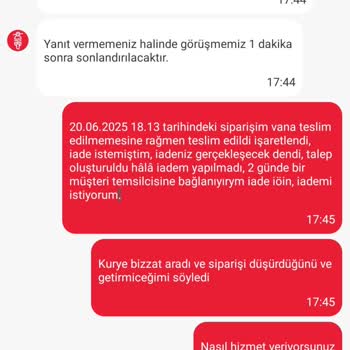 İade Yapılmıyor, Müşteri Hakları Yok Sayılıyor!