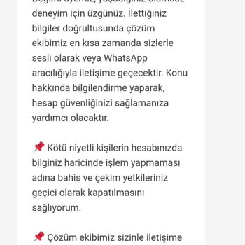 Hesabımdaki Bakiyenin İzinsiz Azalması Ve Müşteri Hizmetlerinin İlgisizliği