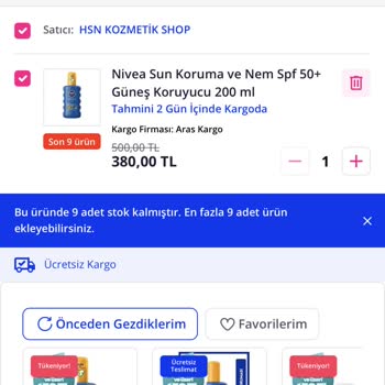 Sepette İndirim Sorunu Ve Mail Ulaşmıyor