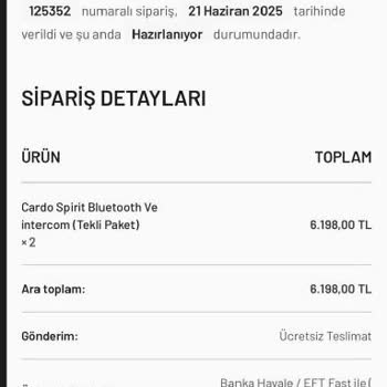 Maxi Cartuning Sipariş Verdim Ürün Gönderilmedi Para İadesi Yapılmadı