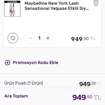 Gratis Kart İndirimi Uygulamada Görünmüyor