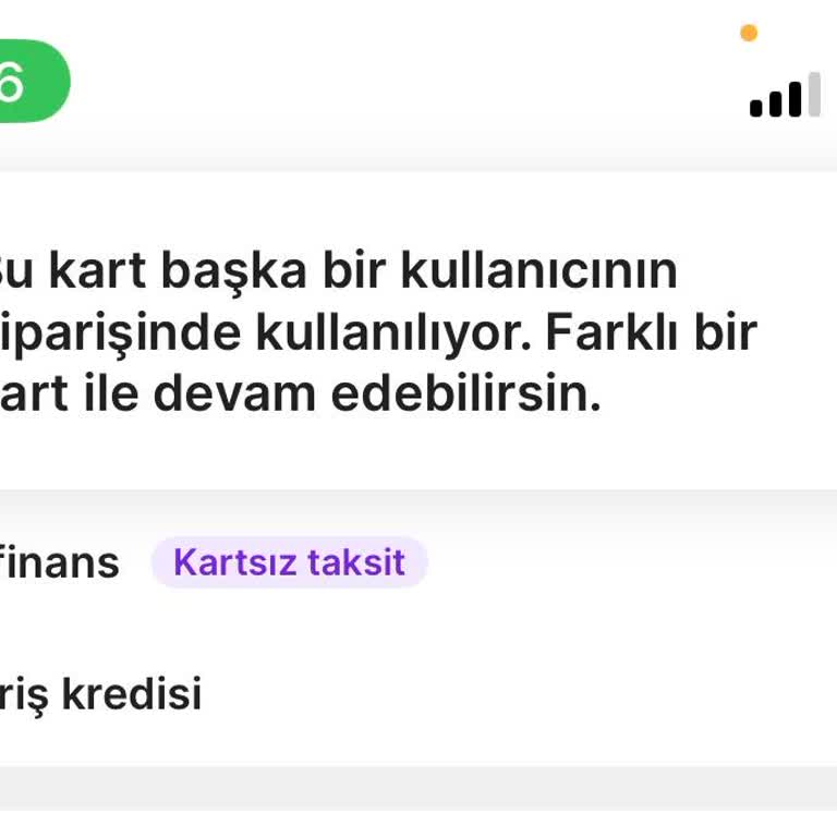 Kredi Kartım Başka Hesapta Tanımlı Hatasıyla Alışveriş Yapamıyorum