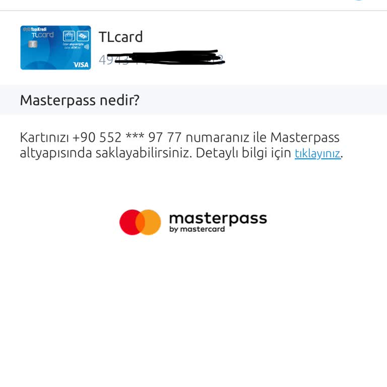 Masterpass Hesabımı Eski Numaram Yüzünden Kullanamıyorum