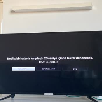 Onvo TV'de Netflix Uygulaması Ve Güncelleme Sorunu