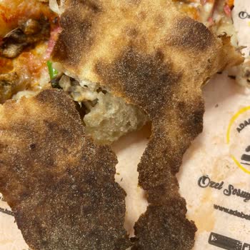 Yanık Ve Kuru Pizza, İlgisiz Ve Saygısız Hizmet