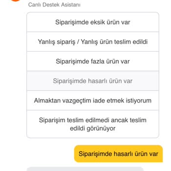 Migros Sanal Marketten Gelen Hasarlı Ürünler Ve Müşteri Hizmetlerine Ulaşılamaması