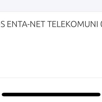 Entanet Ev İnterneti Tamamen Çalışmıyor 350 TL Çöpe Gidiyor