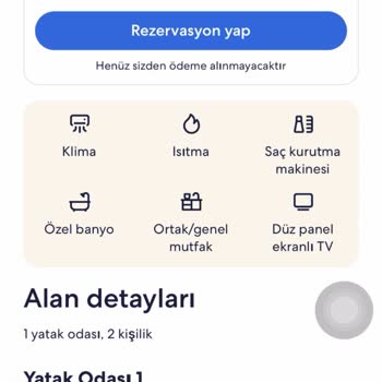 Vaadedilen Oda Özellikleri Sunulmadı, Para İadem Yapılmıyor