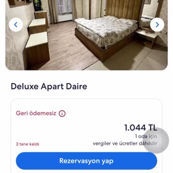 Vaadedilen Oda Özellikleri Sunulmadı, Para İadem Yapılmıyor