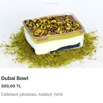 Ekspres Tatlı Sipariş Pişmanlığı