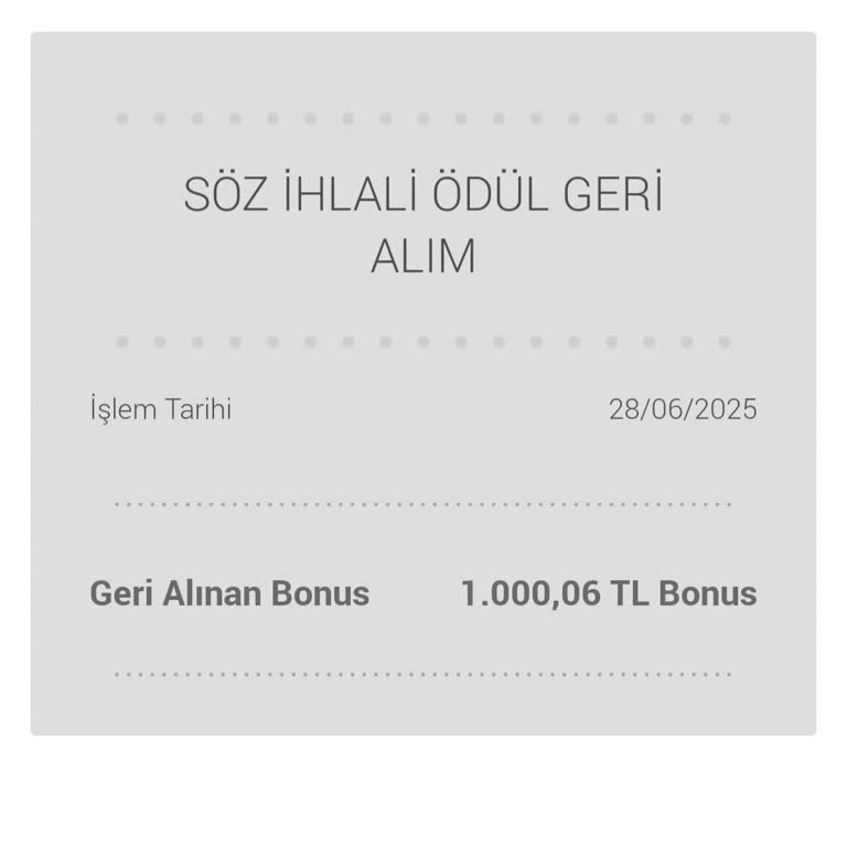 Bonus Kampanyası Mağduriyeti: Söz Verilen Avantaj Geri Alındı