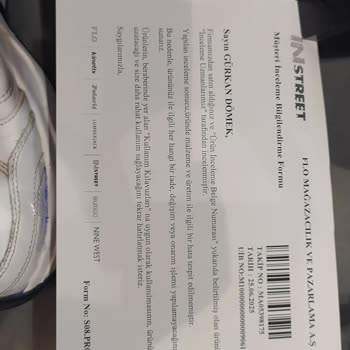 Nike Ayakkabımın Açılması Ve Çözüm Bulamayan İnceleme Süreci