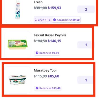 Eksik Ve Erimiş Ürünler, Müşteri Hizmetleri Yetersizliğiyle Mağduriyet Yaşadım