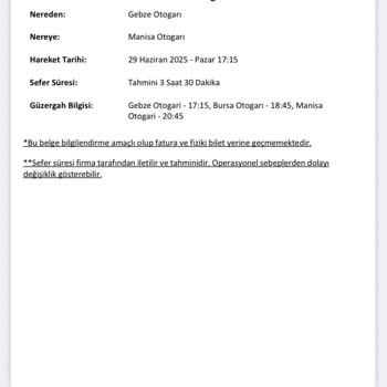 Süresi Uzayan Otobüs Yolculuğu Ve İlgisiz Firma Tutumu