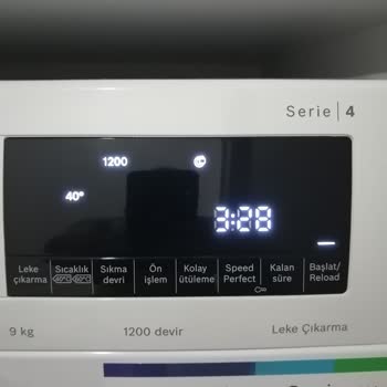 Çamaşır Makinesinde Anlamını Bilmediğimiz Uyarı Simgesi Ve Sürekli Alarm