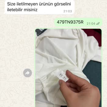 Yanlış Ürün Bedeni Gönderildi İade Kabul Edilmedi