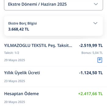 Yasal Haklarım Gereği Haksız Kart Aidatının İadesini Talep Ediyorum