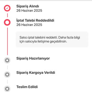 Satın Aldığım İlanı İptal Edemiyorum