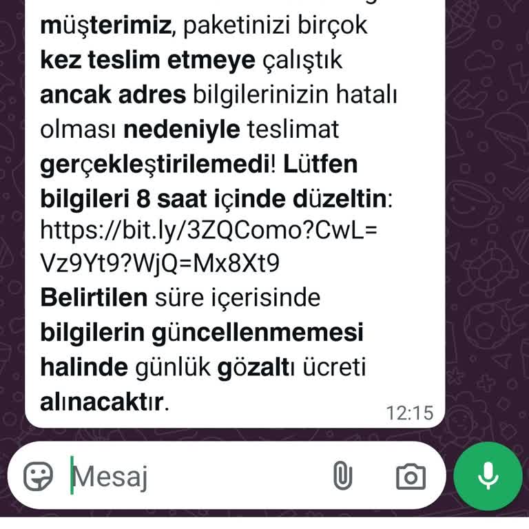 Numaramdan İzinsiz Mesaj Gönderimi Nedeniyle Mağduriyet Yaşıyorum