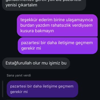 Siparişim Hatalı Geldi, İletişim Kurulamıyor Ve Mağdur Ediliyorum