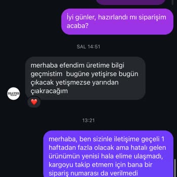 Siparişim Hatalı Geldi, İletişim Kurulamıyor Ve Mağdur Ediliyorum
