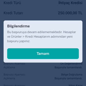 Onaylanan Kredimi Hesabıma Aktaramıyorum!
