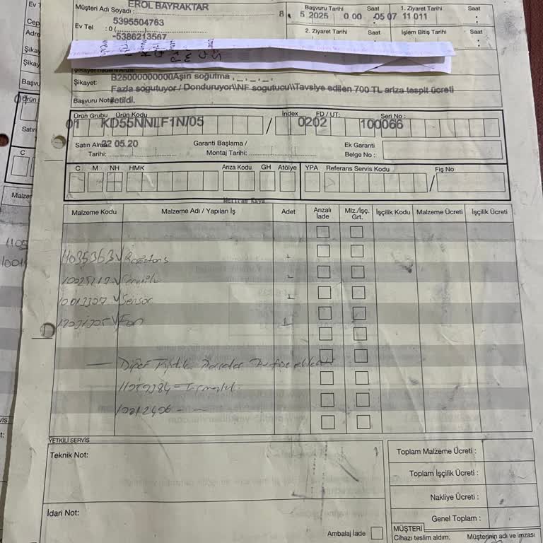 Aşırı Soğutma Sorunu Ve Yetersiz Bilgilendirme Mağduriyeti