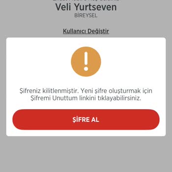 Mobil Şifre Blokesi Nedeniyle Para Transferi Yapamıyorum