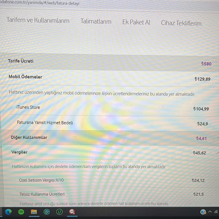 Kullanılmayan İtunes Aboneliği İçin Vodafone Faturamdan Kesinti Yapıldı