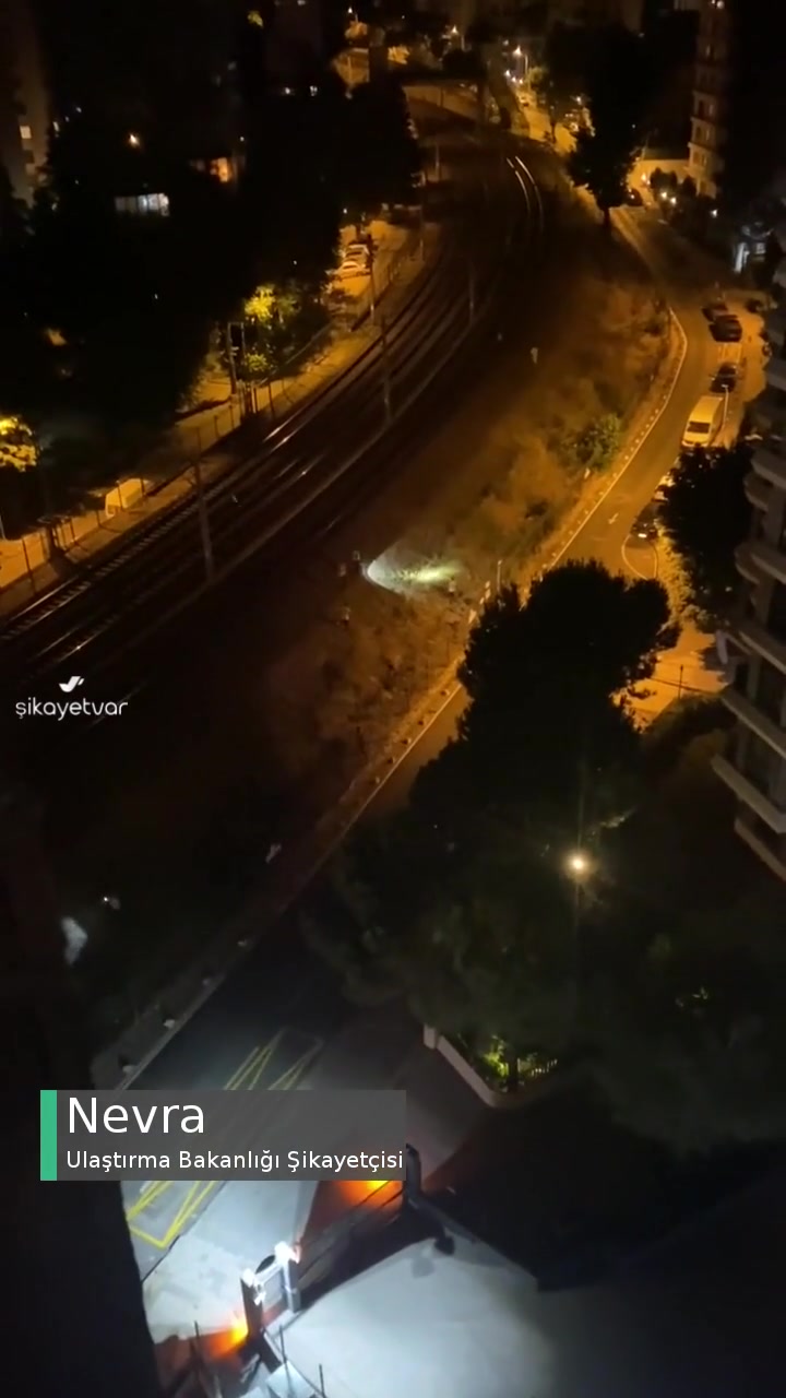 Ulaştırma Bakanlığı Demiryolu Hattında Gece Çalışmaları! videonun kapak resmi
