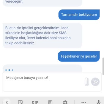 İptal Güvencesine Rağmen Bilet İptal Edilemiyor