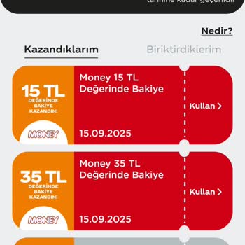 Hediye Money Yüklenmiyor, Beklenmeyen Hata Uyarısı Alıyorum