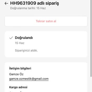 15 Gündür Teslim Edilmeyen Siparişe Cevap Yok