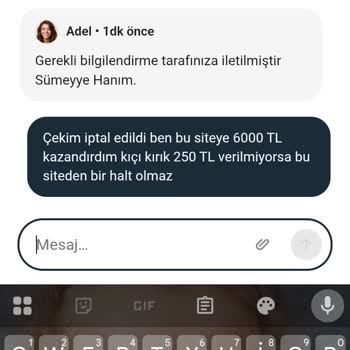 Kazanç Çekim Talebim Reddedildi