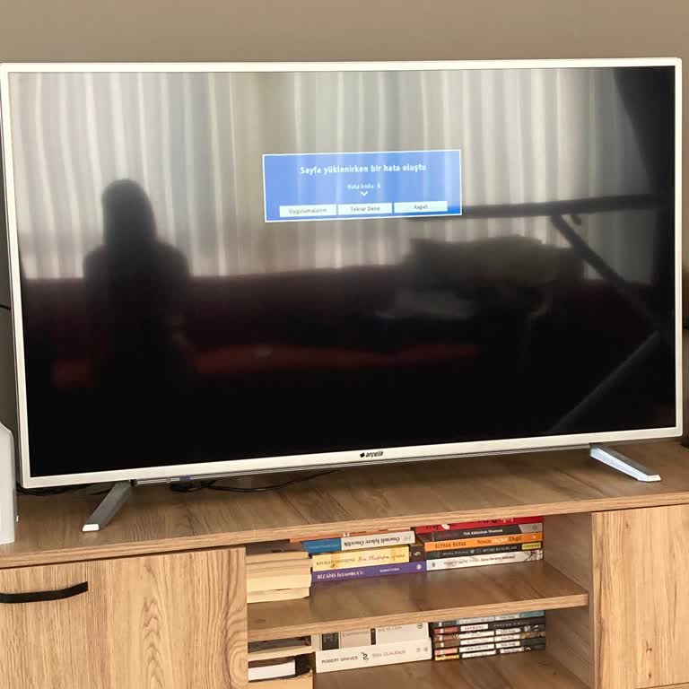 Arçelik TV'de Uygulamalara Girişte Sürekli Hata Kodu 6 Sorunu Yaşıyorum