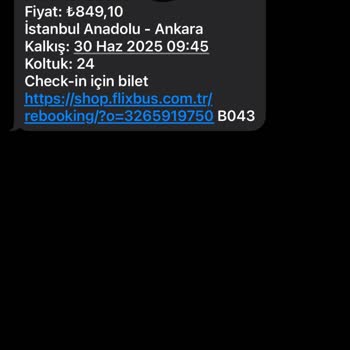 Bilet Saatinin Keyfi Değiştirilmesi Ve İade Sorunu Nedeniyle Mağduriyet