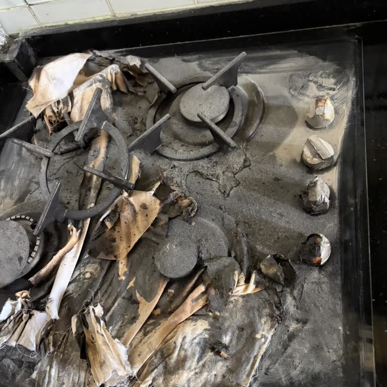 Franke Ankastre Ocakta Çakmak Kısmı Arızası Sonucu Yangın Tehlikesi