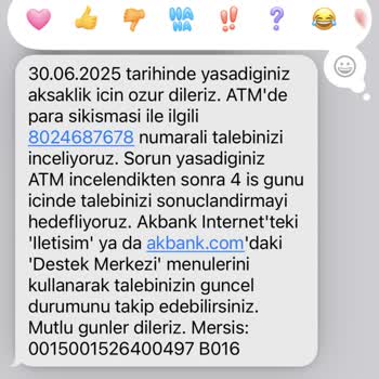 ATM'de Kaybolan Para İçin Acil Yardım Bekliyorum