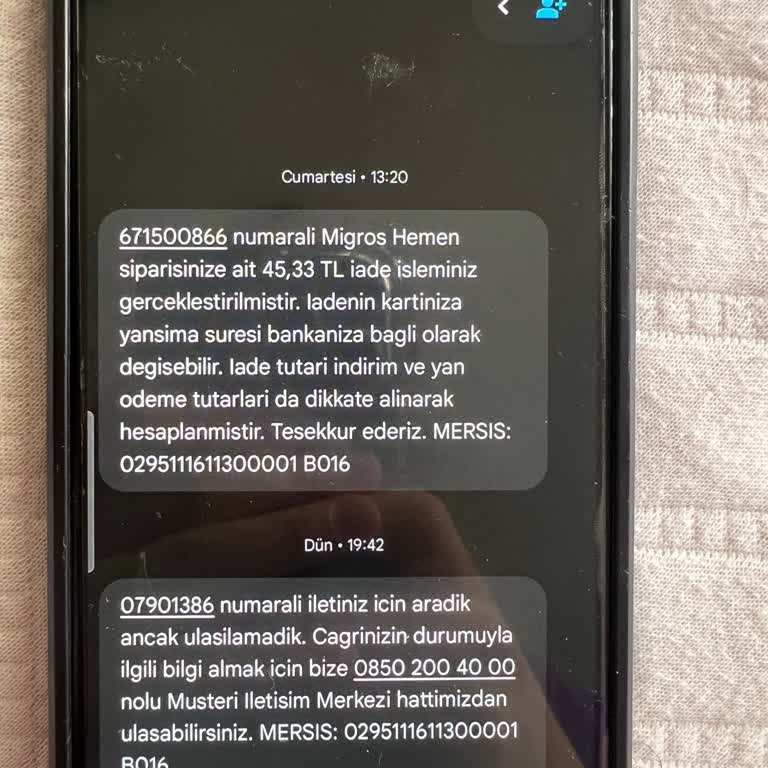 Eksik Teslimat Ve Haksız Ücret Kesintisi Mağduriyeti