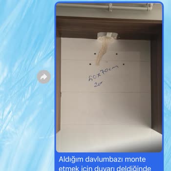 Davlumbaz Kurulumu Sırasında Duvarım İzinsiz Delindi, Elektrik Kabloma Zarar Verildi