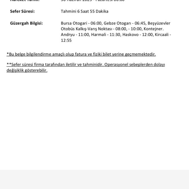 Biletim Başkasına Satıldı, Muhatap Bulamıyorum!