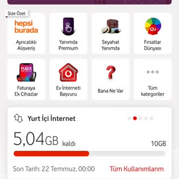 Vodafone Çark Hediyesi GB Yerine Kendi İnternetimden Düşüyor
