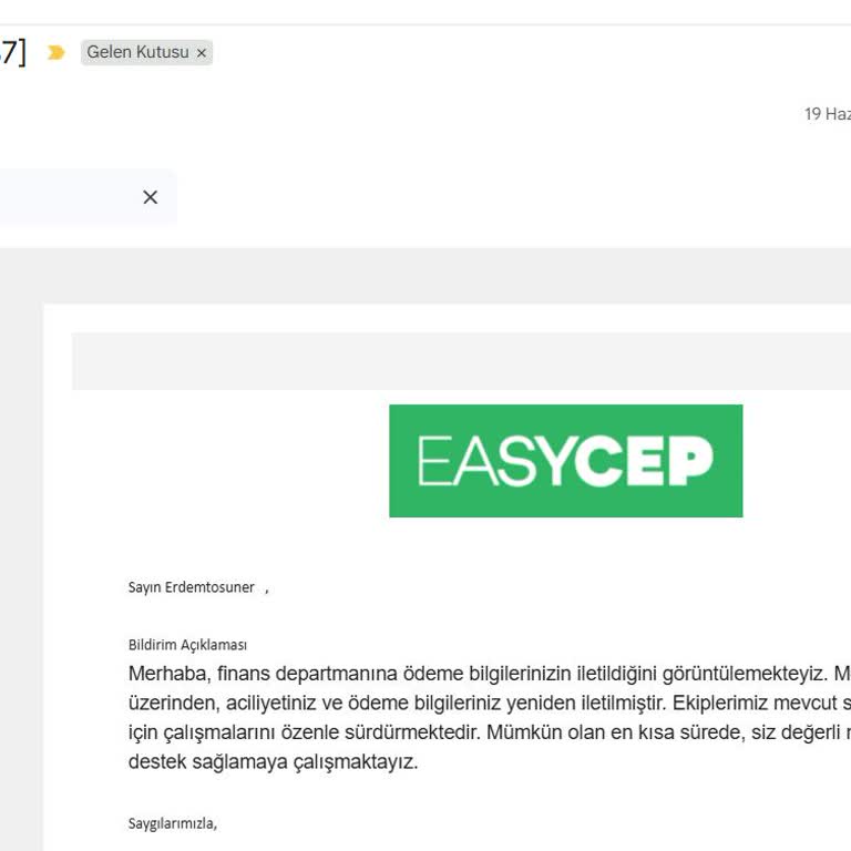 EasyCep Ödeme Sözünü Tutmuyor, 17 Gündür Param Yatmadı