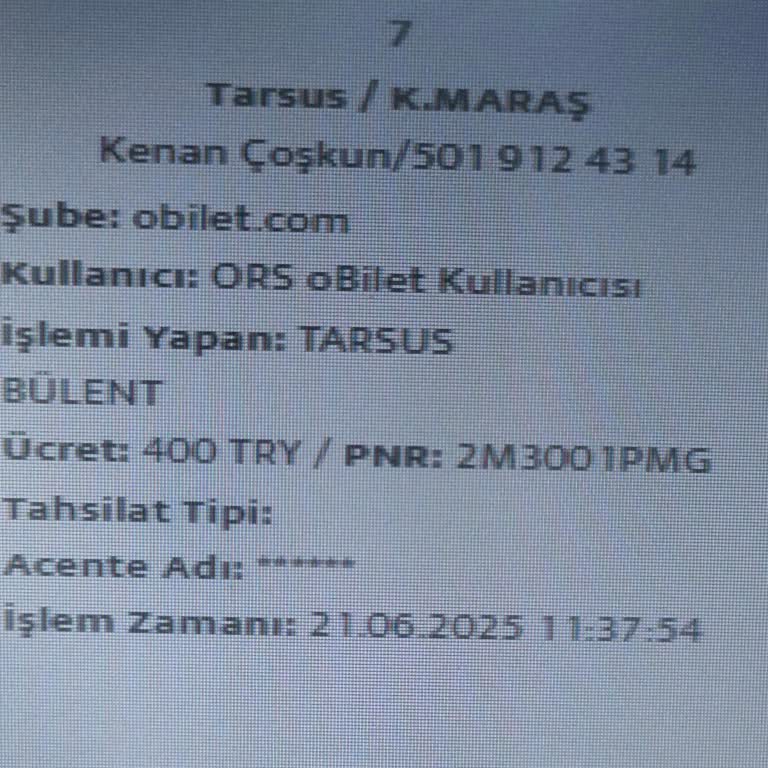 Satın Aldığım Biletin Faturasını Alamıyorum, Müşteri Hizmeti Yetersiz