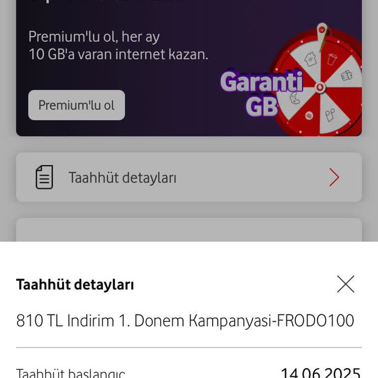 Sabit Fiyat Garantili Tarifede Sözleşme Süresi Ve İnternet Sorunu
