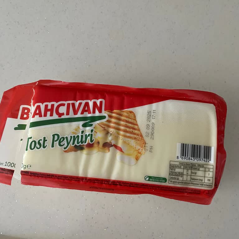 Bahçıvan Tost Peynirinde Yoğun Gaz Kokusu Ve Tadı