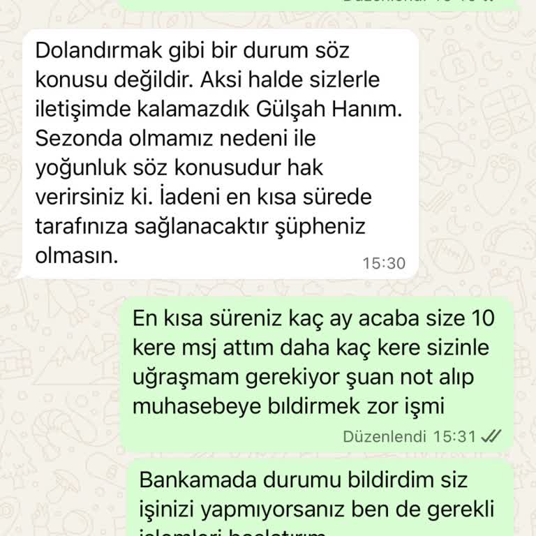 İade Talebim Haftalardır Sonuçlanmıyor